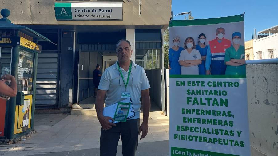 Campaña en el centro de salud de Utrera Norte.